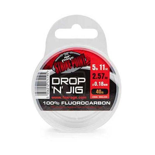 Fox Rage Strike Point Drop N Jig Fluorocarbon Line