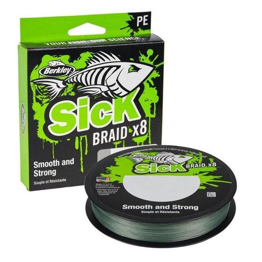 Berkley Sick Braid x8 150m Moss Green