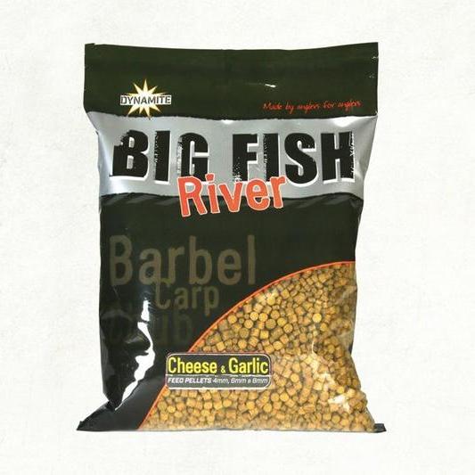 Dynamite Baits Big Fish River Pellets Cheese & Garlic